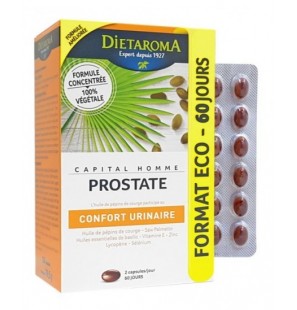 DIETAROMA CAPITALE HOMME prostate boite  120 capsules Cure de 2 mois