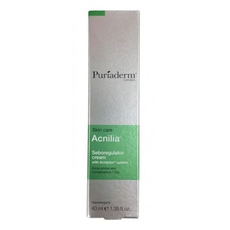 PURIADERM ACNILIA crème sébo-régulatrice 40 ml