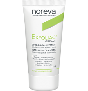 NOREVA EXFOLIAC global 6 soin intensif 30 ml