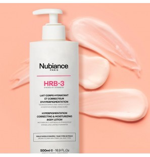 NUBIANCE lait Corps hydratant et correcteur d'hyperpigmentation HRB-3 (500 ml)