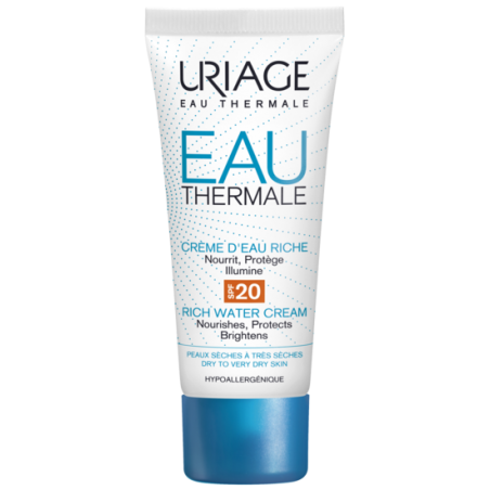 URIAGE EAU THERMALE Crème D'eau Riche SPF20 40 ML