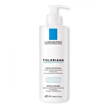 La Roche-Posay Toleriane Dermo-Nettoyant Fluide Démaquillant Peau Intolérante | 400ml