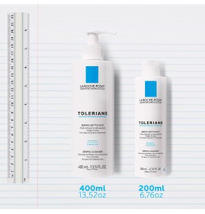 La Roche-Posay Toleriane Dermo-Nettoyant Fluide Démaquillant Peau Intolérante | 400ml