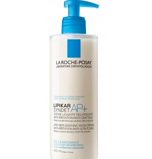 La Roche-Posay Lipikar Syndet AP+ Crème Lavante Peau Sèche et Eczéma Atopique| 400ml