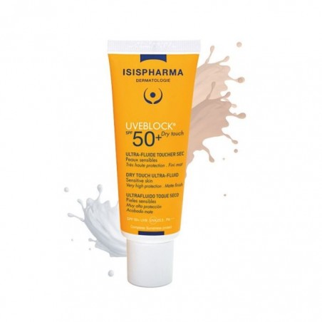 ISISPHARMA UVEBLOCK Dry Touch ultra fluide spf 50+ invisible | 40 ml