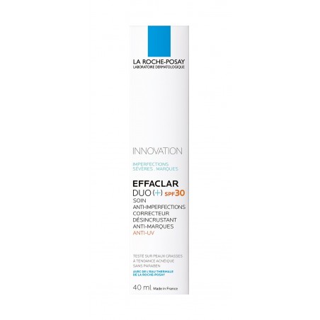 La Roche-Posay Effaclar Duo+ Soin Anti-Imperfections SPF30 Peau Grasse Acnéique | 40ml