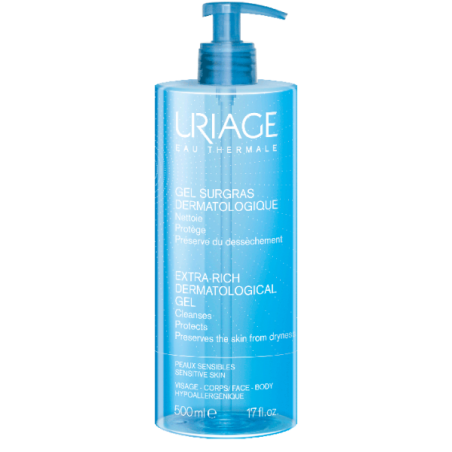 URIAGE EAU THERMALE gel surgras liquide dermatologique 500 ml