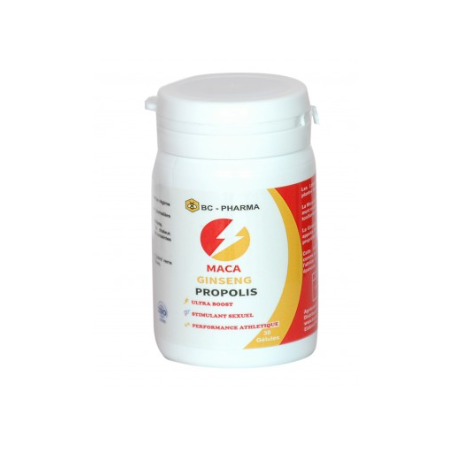 BC-PHARMA maca ginseng et propolis en gélules B 30