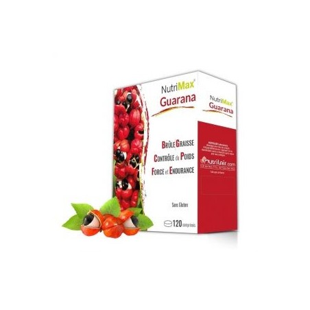 NUTRIMAX Guarana boite 120 comprimés