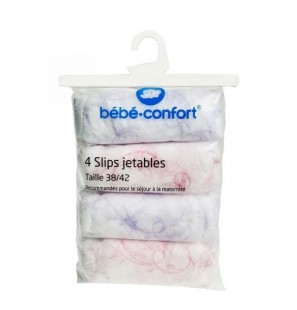 BEBE CONFORT slips jetables Taille 38/42 boite de 4