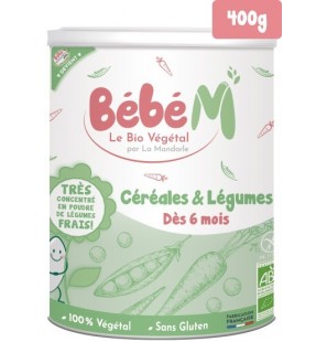 BEBE M LEGUMES céréales | 400 G