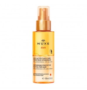 Nuxe Sun huile lactée capillaire protectrice hydratante 100 ml