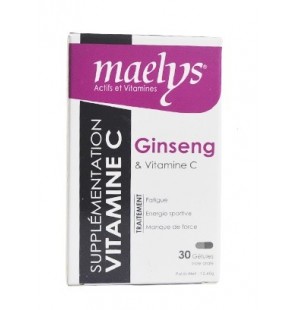 MAELYS ginseng boite 30 gélules