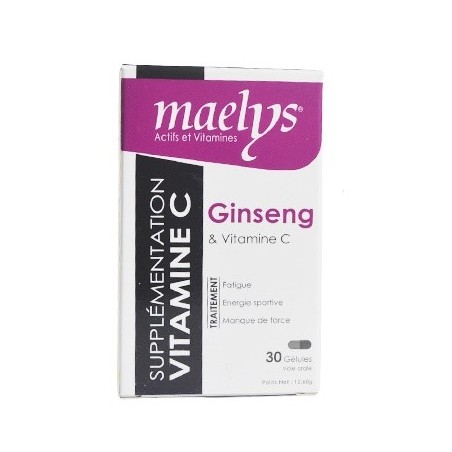 MAELYS ginseng boite 30 gélules