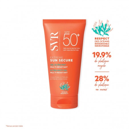 SVR SUN SECURE Extrême Gel Ultra Mat spf 50 + | 50 ml