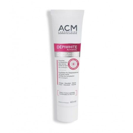 ACM DEPIWHITE ACTIVEGEL GEL UNIFIANT ANTI TACHES 40ML