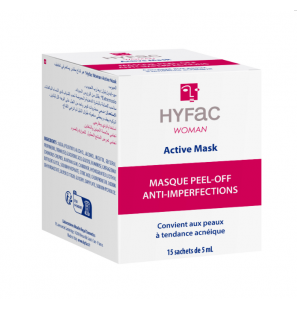 HYFAC WOMEN Active Mask peel-off boite de 15