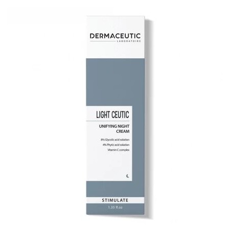 DERMACEUTIC LIGHT CEUTIC crème de nuit unifiante | 40 ml