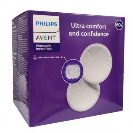 Avent Philips coussinet d'allaitement jour jetable boite de 60