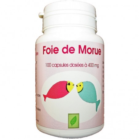 GPH DIFFUSION Huile De Foie De Morue 500 mg | 100 capsules