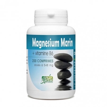 GPH DIFFUSION Magnésium Marin 548 mg | 200 comprimés