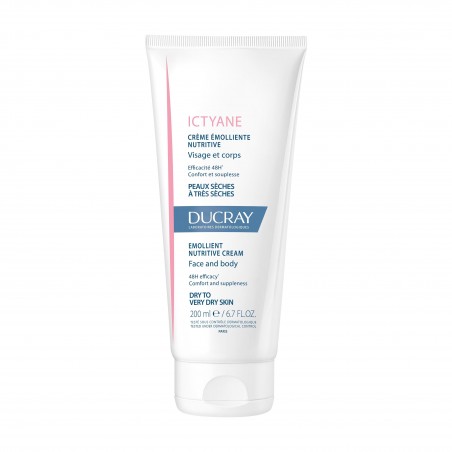 DUCRAY ICTYANE crème émolliente nutritive | 200 ml