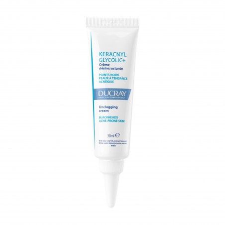 DUCRAY KERACNYL Glycolic + crème désincrustante | 30 ml