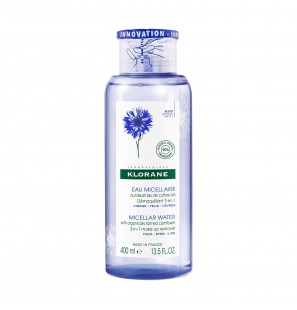 KLORANE BLEUET eau florale démaquillante BIO | 400 ml