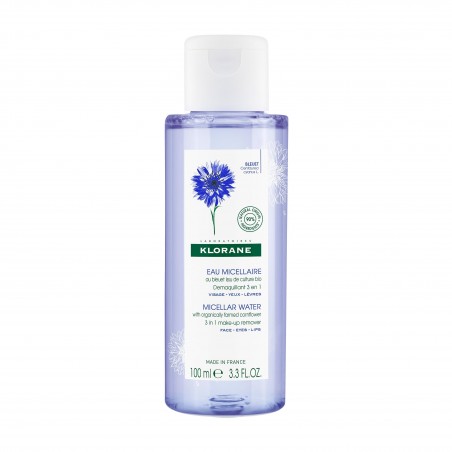 KLORANE BLEUET eau florale démaquillante BIO | 100 ml