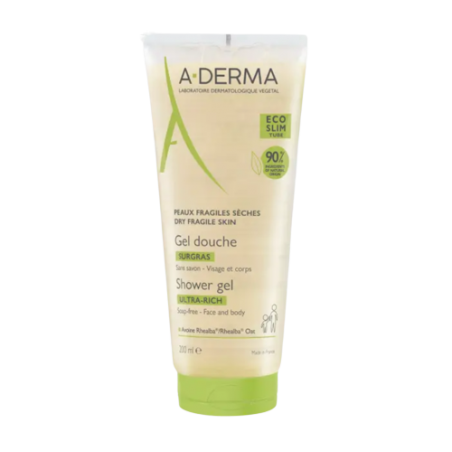 ADERMA gel douche surgras ultra-rich | 200 ml