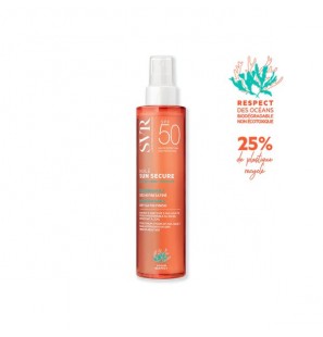 SVR SUN SECURE- Huile biodégradable sèche fini satiné spf 50 | 200 ml