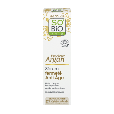 SO'BIO ETIC PRECIEUX ARGAN sérum fermeté | 30 ml