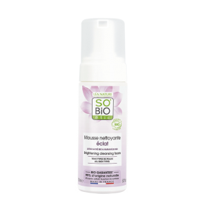 SO'BIO ETIC mousse nettoyante éclat | 150 ml