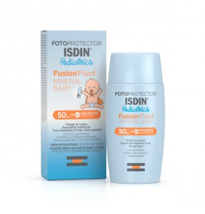 ISDIN FOTOPROTECTEUR Fusion Fluide Minérale Bébé Pédiatrie spf 50+