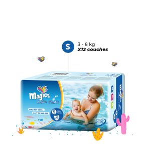 MAGICS Pants 3-8kg Taille S culottes de bain Swim | 12 U