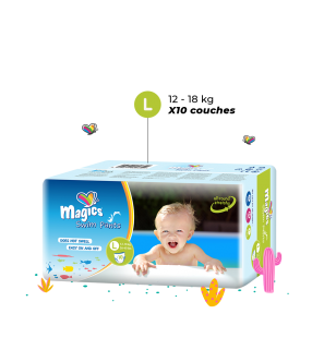 MAGICS Pants 12-18kg Taille L culottes de bain Swim | 10 U