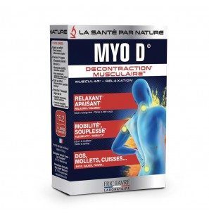 ERIC FAVRE Myo D - Décontraction musculaire | 30 comprimés