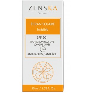 ZENSKA ÉCRAN SOLAIRE INVISIBLE SPF50+ 50ML