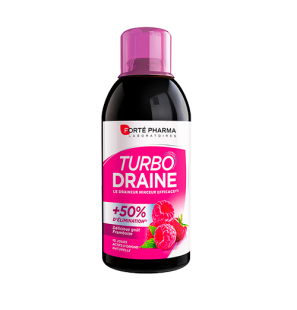 FORTÉ PHARMA Turbo Draine goût Framboise | 500 ml