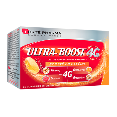 FORTÉ PHARMA Vitalité 4G Ultra Boost | 20 comprimés efferv