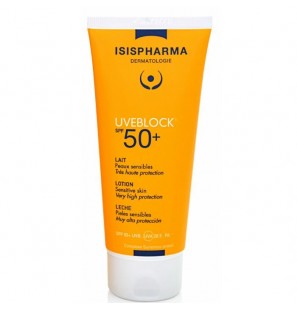 ISISPHARMA UVEBLOCK SPF 50+ LAIT PEAUX SENSIBLES 100ml