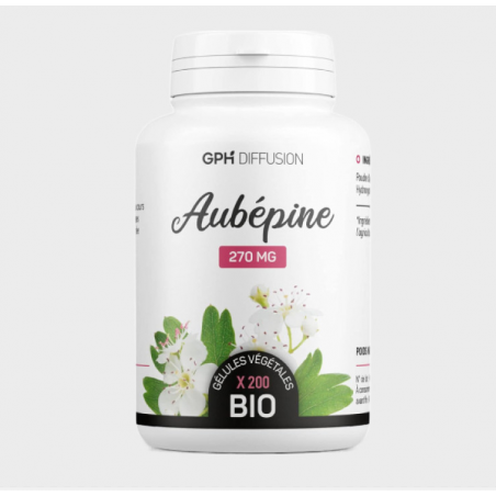 GPH DIFFUSION Aubépine 270 mg | 200 gélules