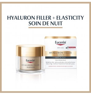 EUCERIN HYALURON FILLER + ELASTICITY NUIT 50ML