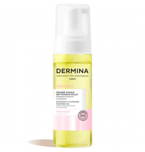 DERMINA DEFENSIA Mousse d'huile démaquillante éclat | 150ml