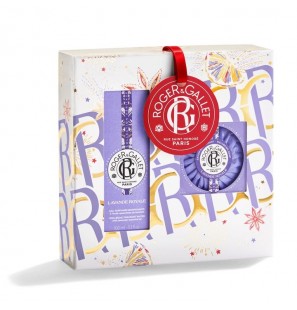 ROGER & GALLET Coffret LAVANDE ROYALE eau parfumée bienfaisante | 100 ml