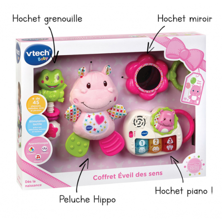 VTECH coffret naissance rose