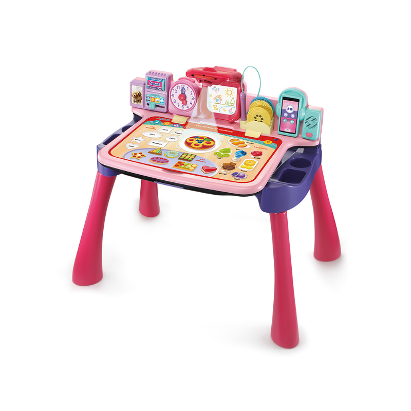 VTECH Magi bureau interactif 5 en 1 rose