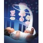 INFANTINO mobile douce nuit 3en1 rose