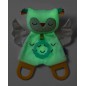 INFANTINO jouet de dentition en peluche hibou 0m+