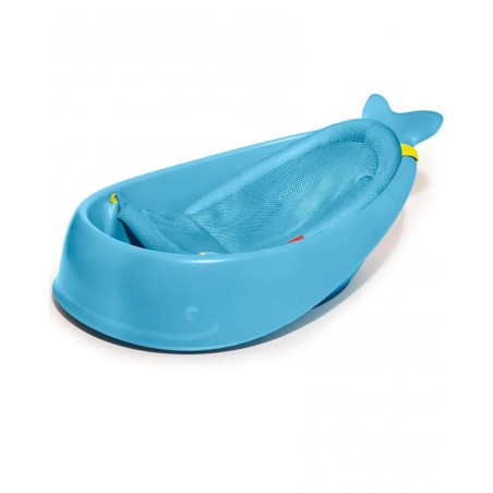 SKIP HOP vaignoire moby smart sling 3 étapes - bleu